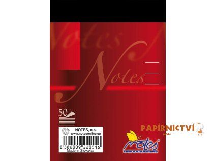 17054 4b NOTES cerveny