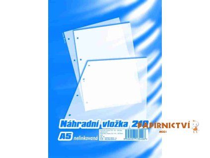Náhradní vložka do karis bloku A5 100 ls čistá