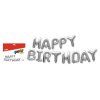 Balónky nafukovací fóliové- HAPPY BIRTHDAY - 40cm 8000172