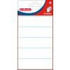 830802 EBD Bueroetiketten weiss 21 x 82 mm, cellophaniert mit Einlegekarte 9290 highres