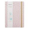 Filofax Notebook Confetti A5, Rose Quartz