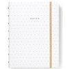 Filofax Notebook Moonlight A5, bílá