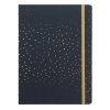Filofax Notebook Confetti A5, Charcoal