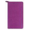 Filofax diář Saffiano Zip, osobní Compact, malinová