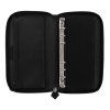 Filofax diář Saffiano, Zip osobní compact, černý