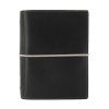 Filofax diář Domino, kapesní, černá