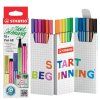 STABILO Pen 68 18pcs Zig-Zag deskset 6818/8