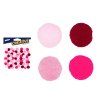 Kuličky Pompom 1cm/120ks růžový mix 1042293