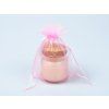 Sáček organza 7,5 x 10cm růžový 5800788