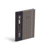 Diář 2026 T805 PU dark blue/gray - na propisku s gumkou 7781481