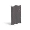 Diář 2026 D802 PVC dark gray 90x170mm 7781494
