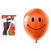 Balónek nafukovací 12ks sáček smile 23 cm mix 8000108