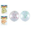 Balónek nafukovací 12ks sáček transparent potisk 30cm 8000143