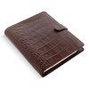 Filofax, Diář Classic Croc, A5, kaštanová