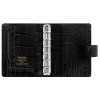 Filofax, Diář Classic Croc, kapesní, černá