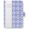 Filofax, Diář Mediterranean, Osobní, modrá