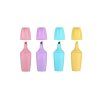 Sada zvýrazňovačů CONCORDE Mini Pastel, 4ks blistr A65697