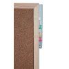 Korková tabule CONCORDE 90 x 120cm, vyztužená, oboustranná A0454