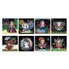 Škrabací obrázek blok 15x15cm 8l MAGIC girls 1032397