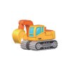 3D Sticker Model Stavební stroje Bagr - MAKE 1042617