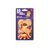 3D Sticker Model Ještěrky Žlutý drak - MAKE 1042621
