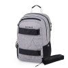 Studentský batoh + etue OXY SPORT Grey Melange 9-23226E