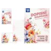 Dopisní papír barevný LUX 5+10 (Květy)