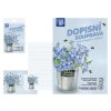 Dopisní papír barevný LUX 5+10 (Květy)