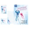 Dopisní papír barevný LUX 5+10 (Medůzy)
