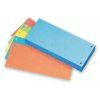 registracni listy do poradace 10x24cm 50 kusu mix barev~max